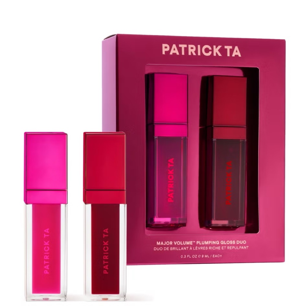 PATRICK TA Major Holiday Gloss Duo 
For the Girls and Headliner.